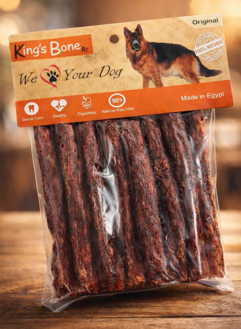 King Bon Meat Flavored Dog Fingers, 12 Pieces